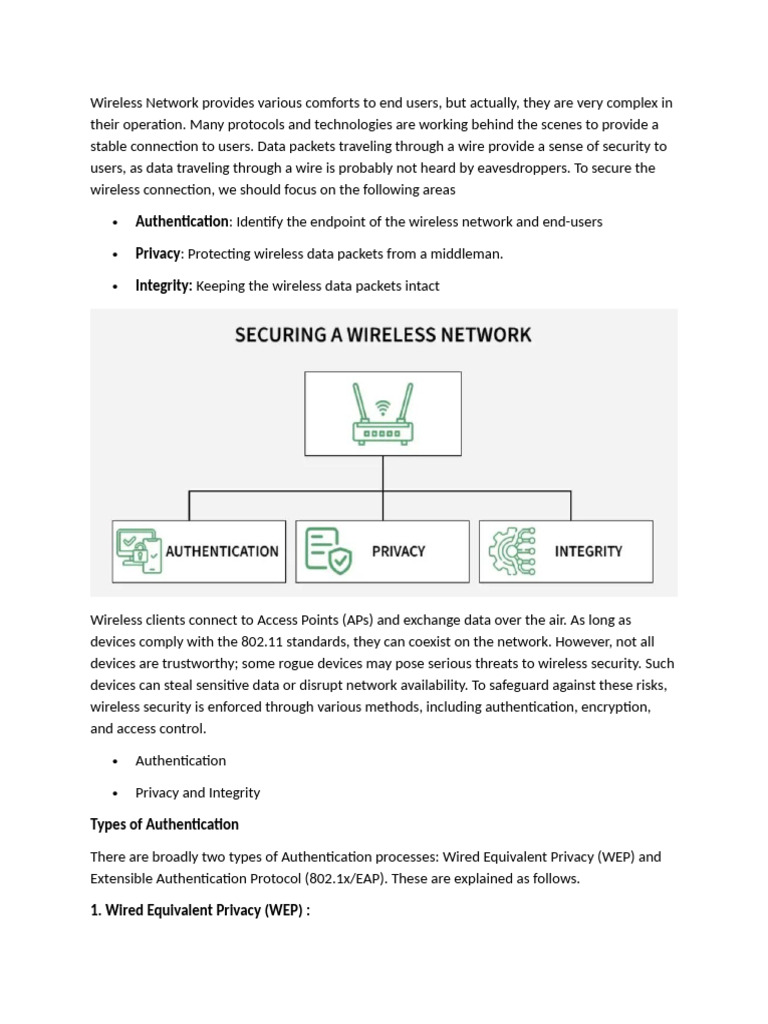 Wi-Fi Security Considerations. | PDF | Wi Fi | Crime Prevention