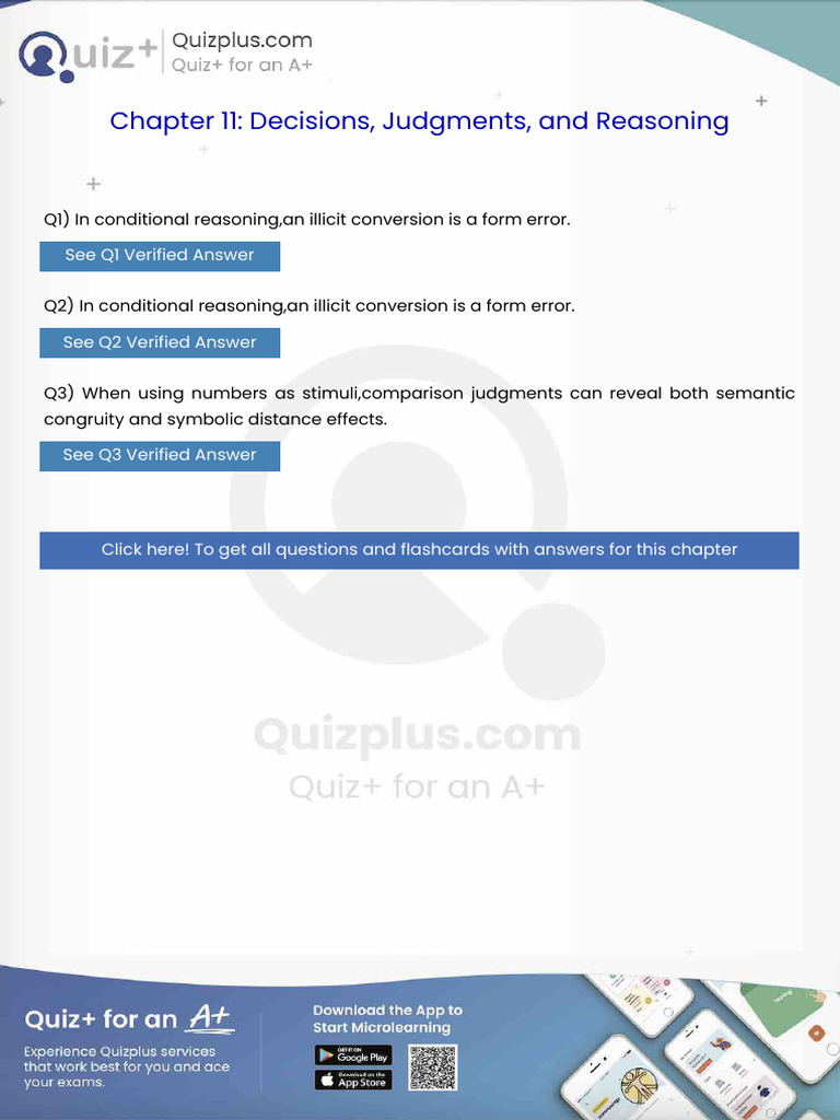 In Conditional Reasoningan Illicit Conversion is a Form Error | PDF ...