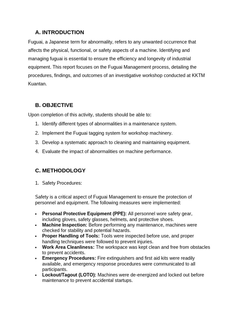 autonomous maintenance | PDF | Safety | Mechanical Engineering