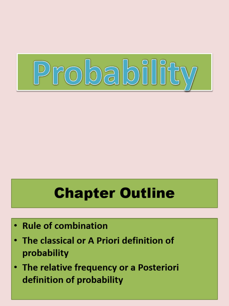 Lecture 23 b Statistics and Probability | PDF | A Priori And A ...