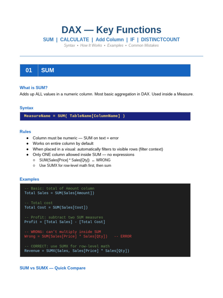 3. Dax Powerbi | PDF | Computer Programming | Computing