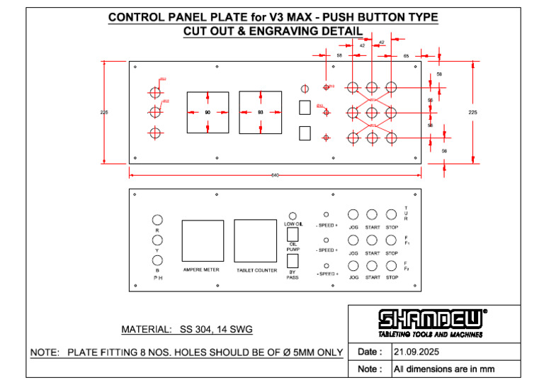 Control Panel Push Button Type-model 2 (1) | PDF