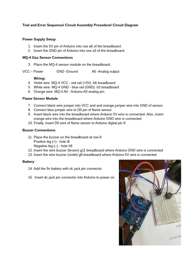 Trial and Error Sequence | PDF