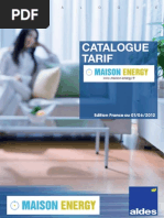 Download Catalogue AldesTarif 2012 by Maison Energy SN103356309 doc pdf