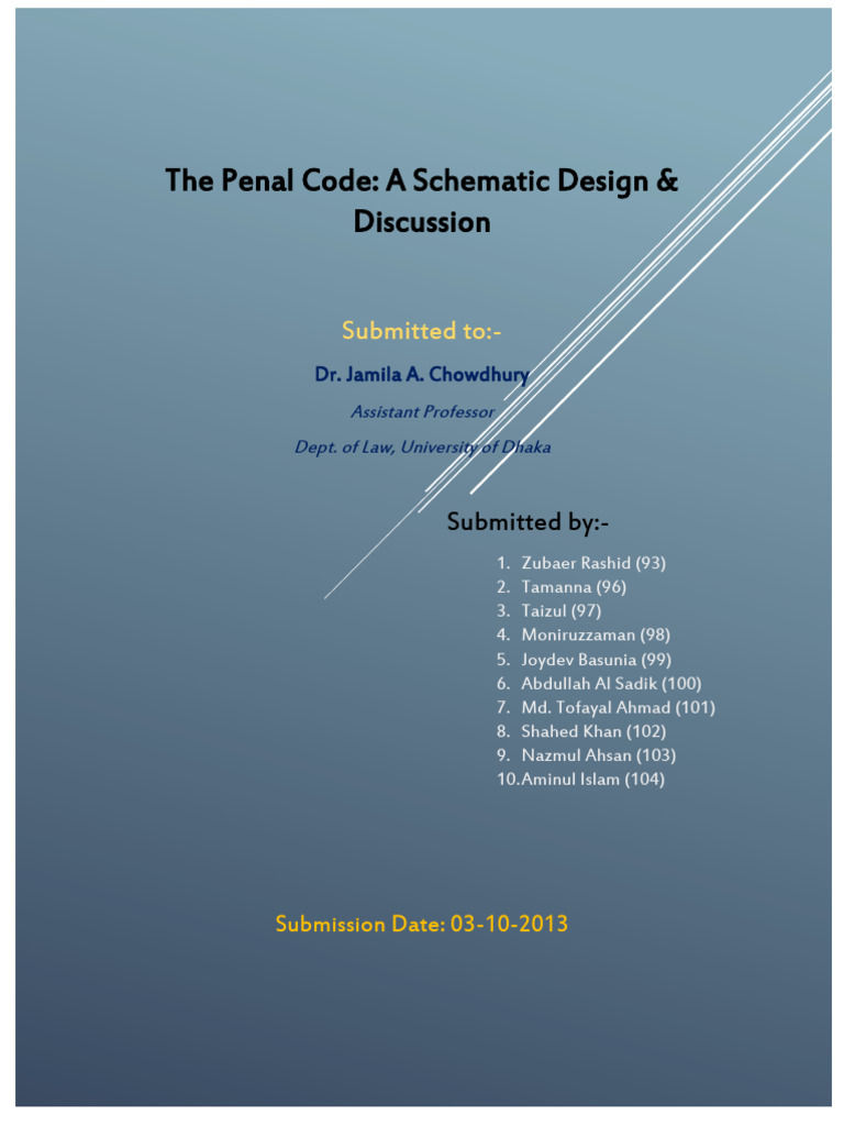 Review on Penal Code 1860 | PDF | Robbery | Crime & Violence