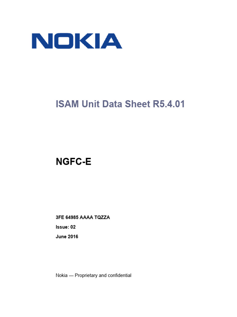 NGFC-E Unit Data Sheet | PDF | Electrical Engineering | Electricity