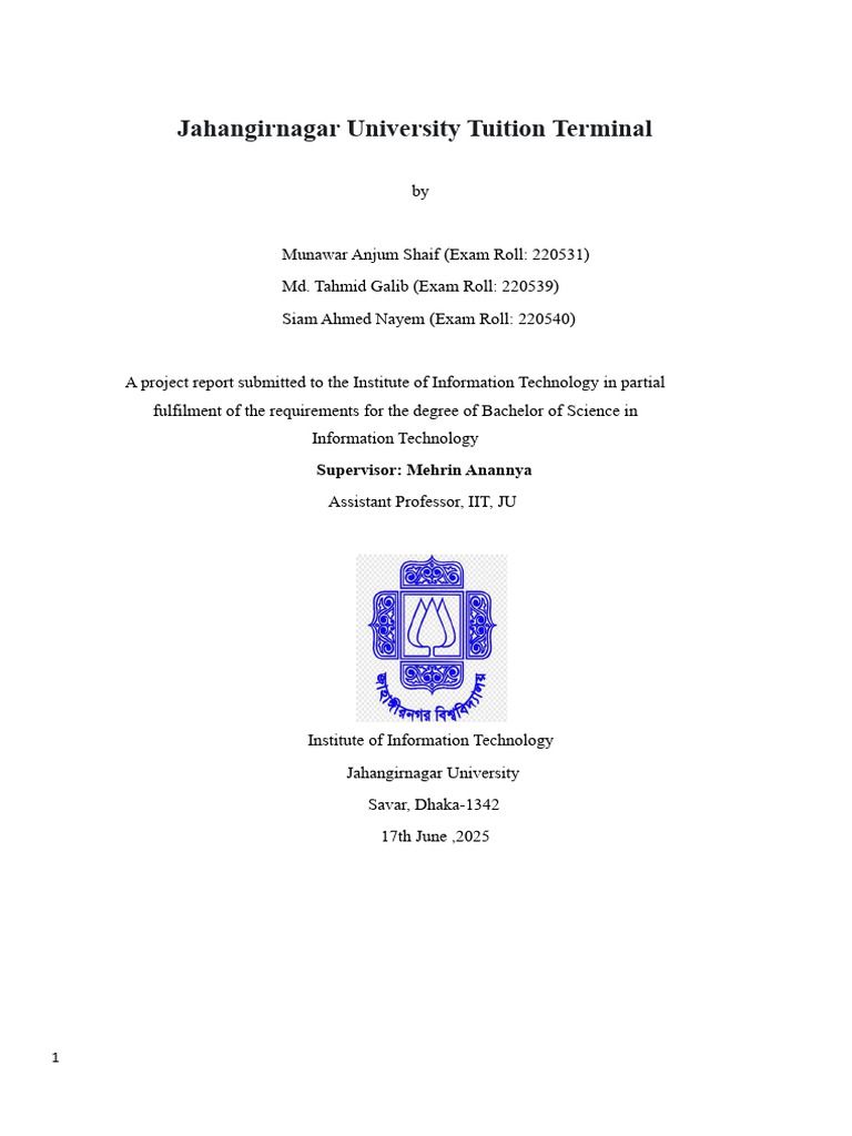 Project Report Final Draft (1) | PDF | World Wide Web | Internet & Web