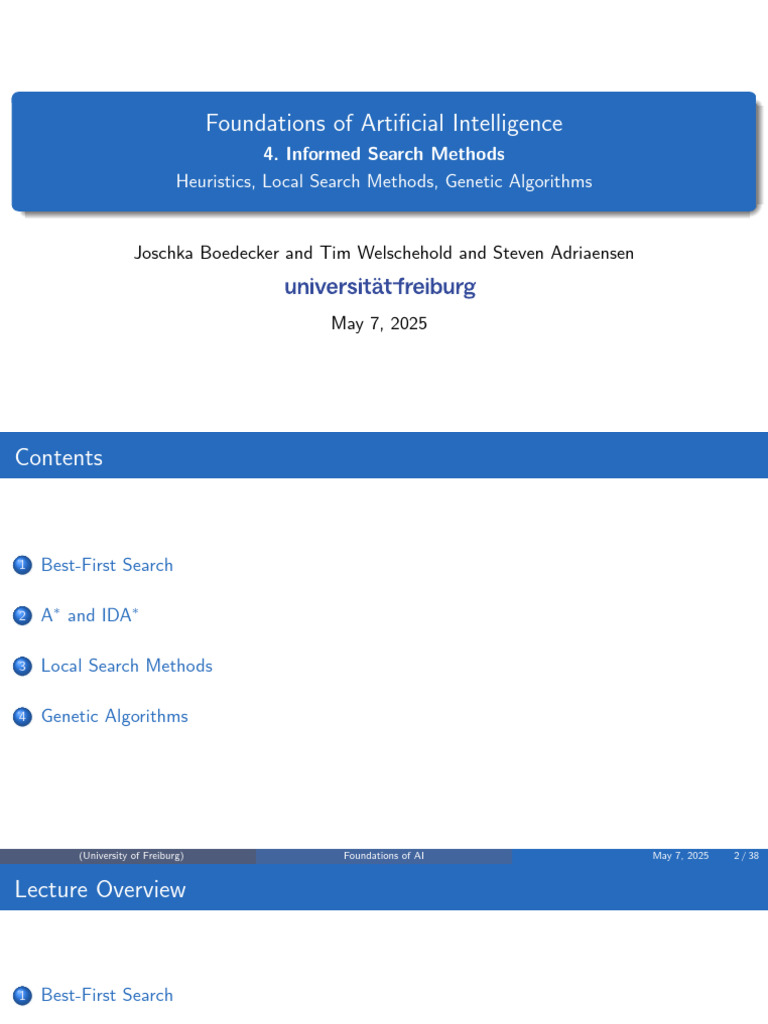 Ai05 Informed Search Methods | PDF | Theoretical Computer Science ...