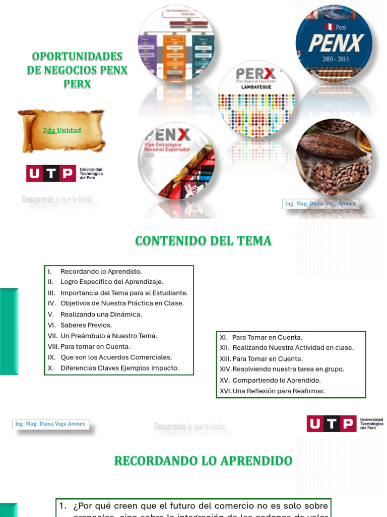 S06 s1 OPORTUNIDADES DE NEGOCIOS PENX PERX | PDF | Exportaciones | Perú