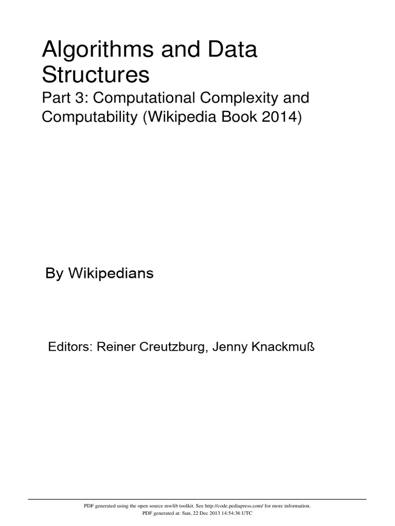 AlgorithmsandDataStructures-Part3 | PDF | Time Complexity | Function ...