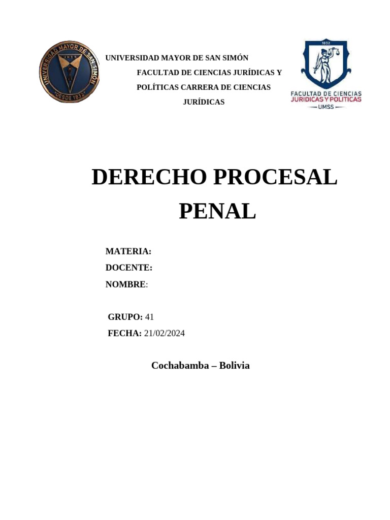 Carátula Umss | PDF