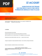 Habilitation lectrique : Scurit et Normes | PDF | Scurit | Tension  lectrique