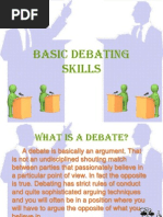 Basic Debating Skills