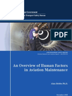 An Overview of Human Factors in Aviation Maintenance: Alan Hobbs PH.D
