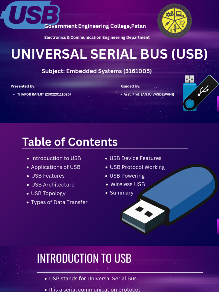 Usb Presentation 2 | PDF