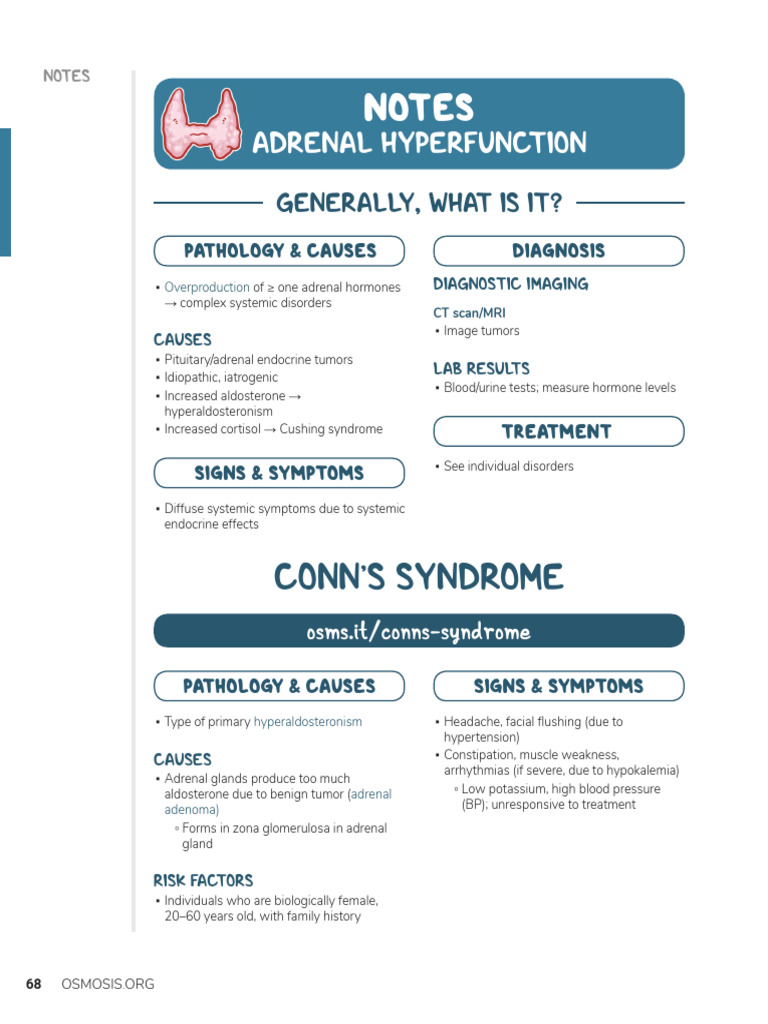 Adrenal Hyperfunction | PDF | Adrenal Gland | Endocrine System
