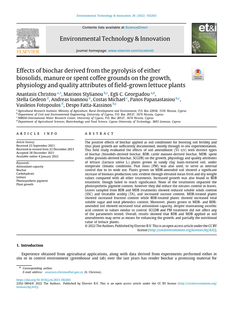 Antioxydant Capacities Elsever | PDF | Soil