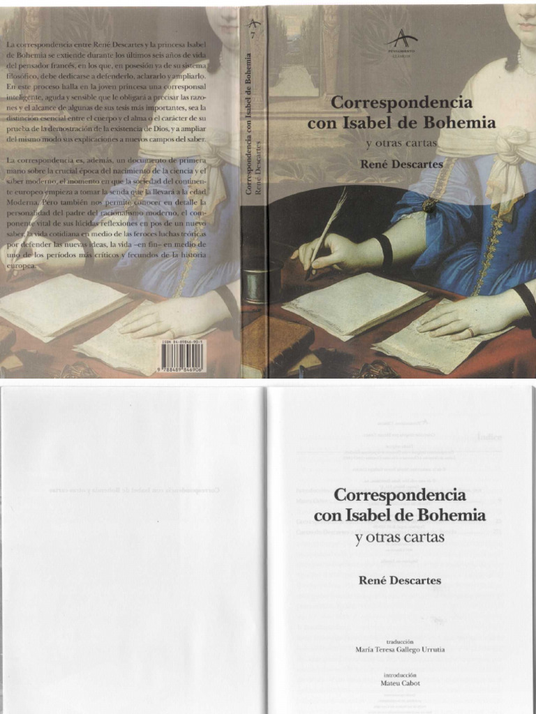 Correspondencia Con Isabel de Bohemia _ y Otras Cartas -- Descartes ...