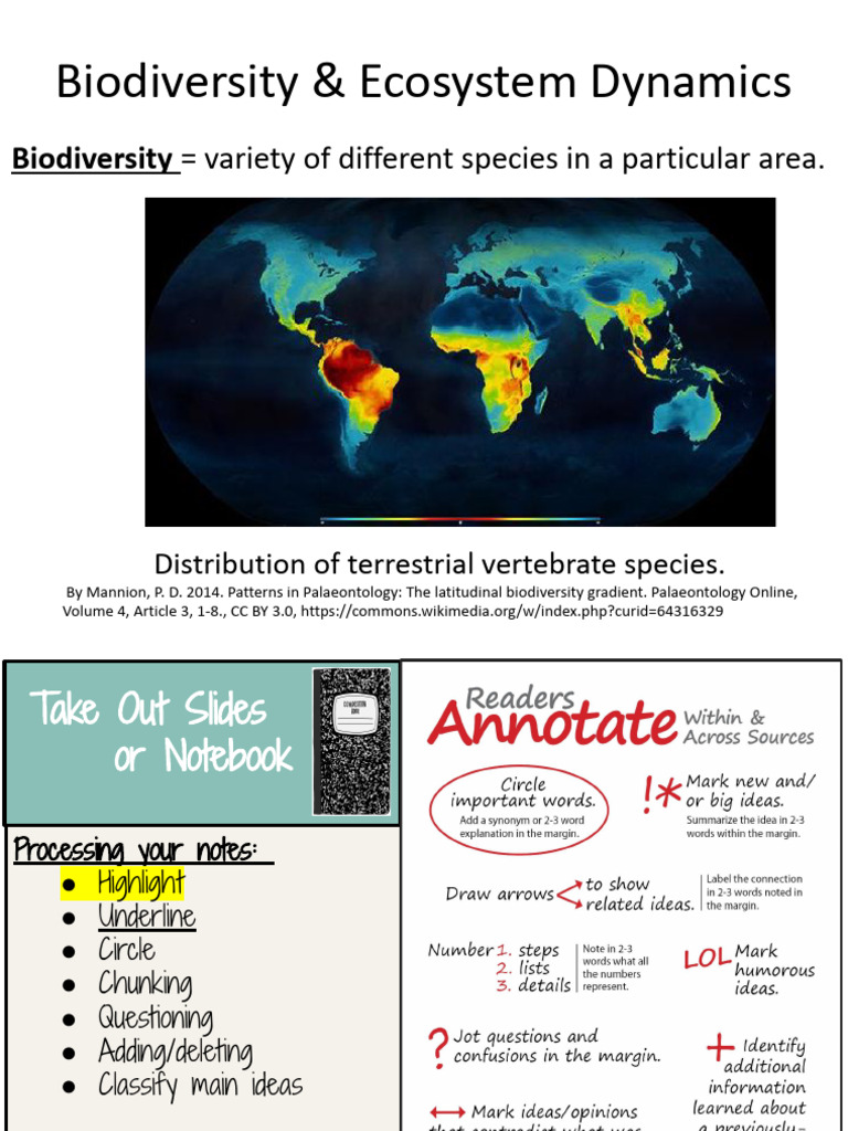 Lecture 2A: Biodiversity | PDF | Biodiversity | Ecosystem
