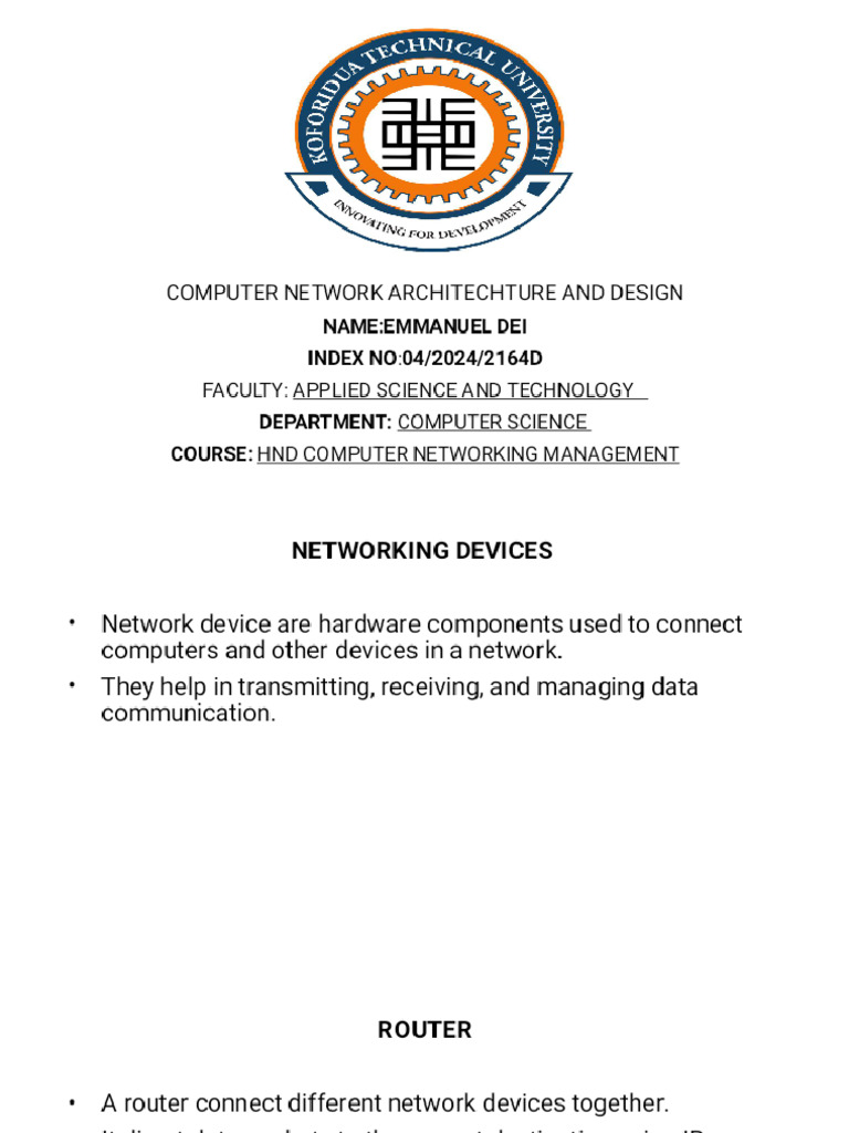 COMPUTER NETWORK | PDF
