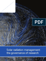 Report-srm - Solar Radiation Management -Research-governance