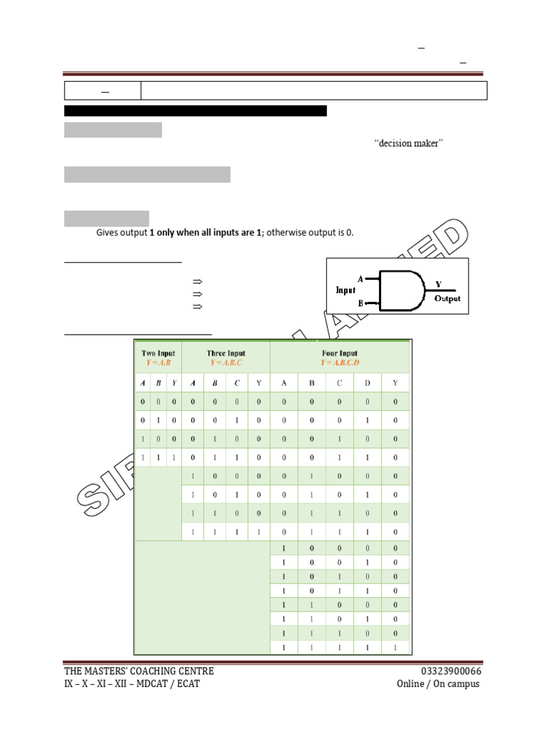 Unit 23 Digital Electronics | PDF | Logic Gate | Digital Electronics