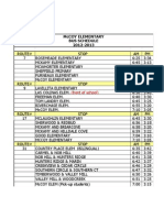 2012-2013 Bus Routes - McCoy Elementary