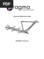 Download PM-3000 Pragma Pipe-Matic 3000 Assembly Manual Rev 01 by madaba723504 SN103373810 doc pdf