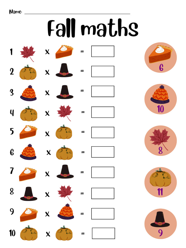 Fall math | PDF