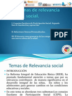 Tema 5 de Relevancia Social