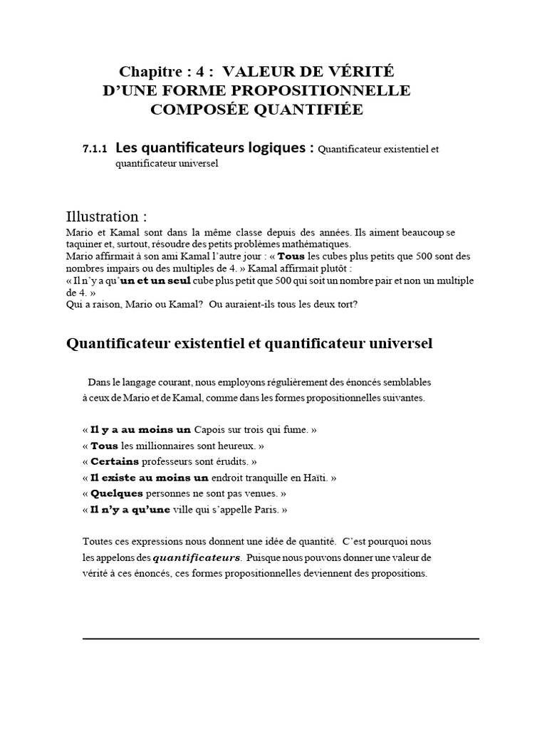 Cours de Logique Formelle-78-92 | PDF | Vérité | Logique mathématique