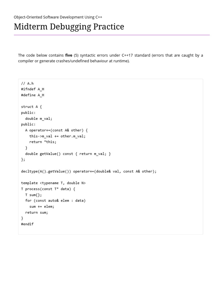 Debugging | PDF | Computer Programming | Computer Engineering