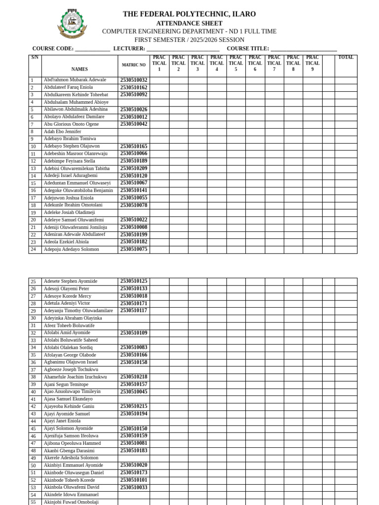 Computer Engineering Practical Work Sheet | PDF | Old Testament Books ...