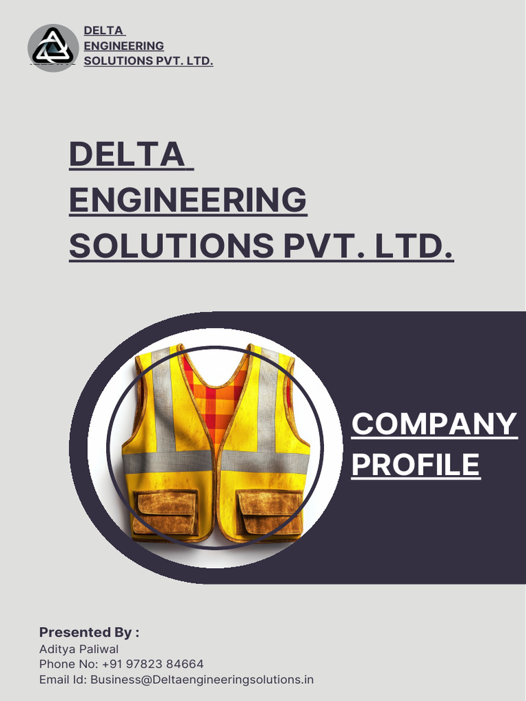 Delta Engineering Solutions Company Profile r0 | PDF | Fire Safety | Safety