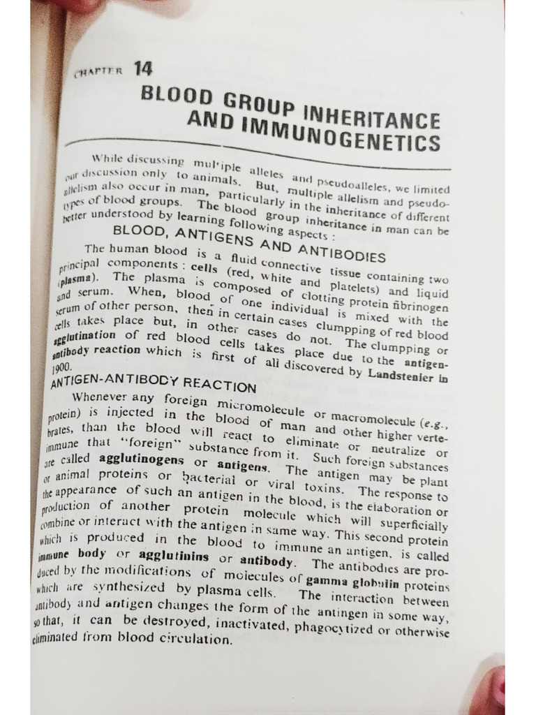 blood inheritance | PDF