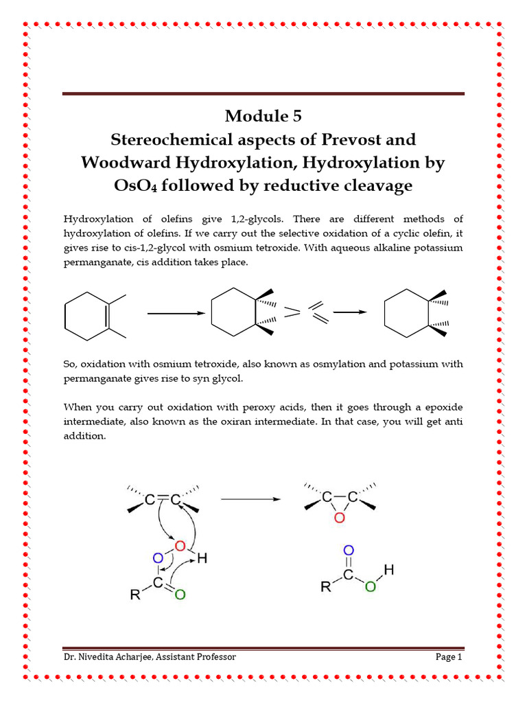 5chemistry Ug Semester-Vi Honours Dynamic-stereochemistry General ...