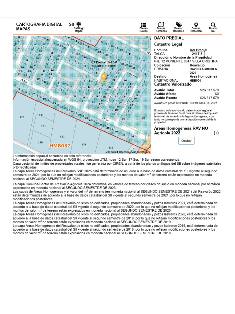 Mapas SII | PDF | Datos geográficos e información | Tecnología geográfica