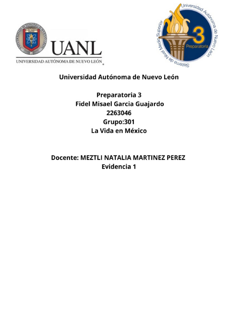 FMGG Ev1 LVM | PDF | Sociología | Ciencias Sociales