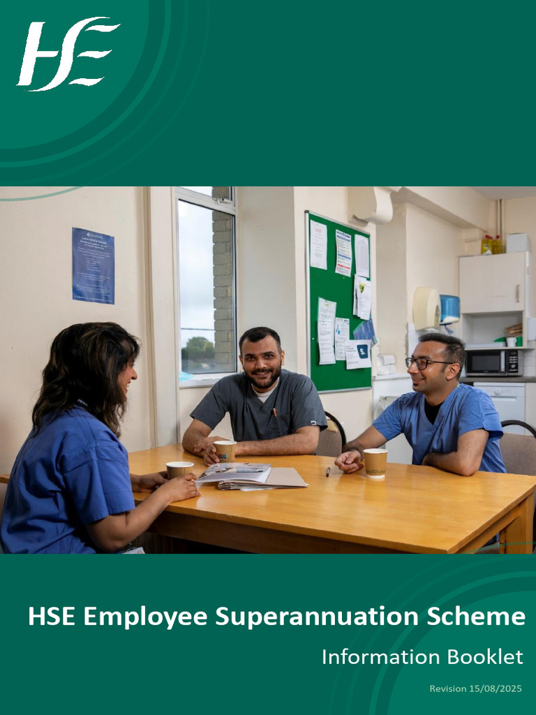 HSE Scheme Booklet 18-08-25 | PDF | Pension | Retirement