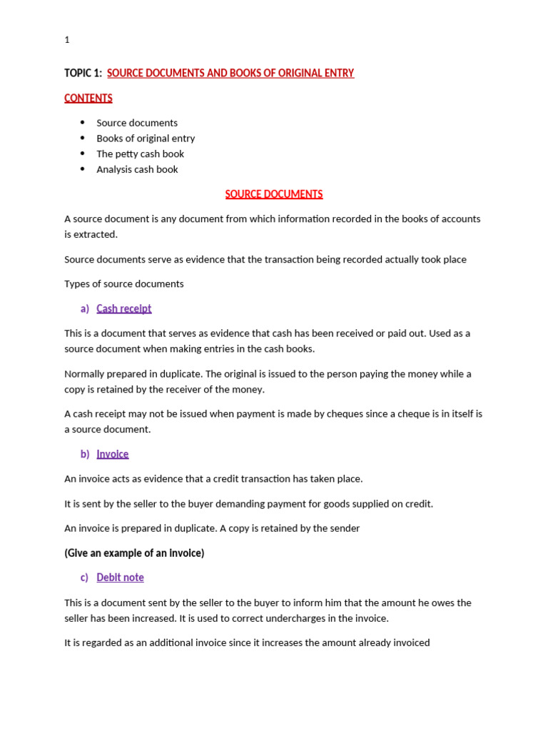 BS book 4 lesson notes-1-1 | PDF | Income Statement | Transaction Account