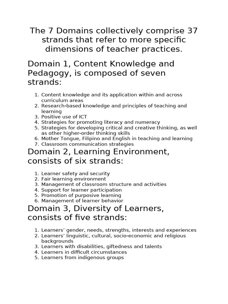 PPST | PDF | Teachers | Learning