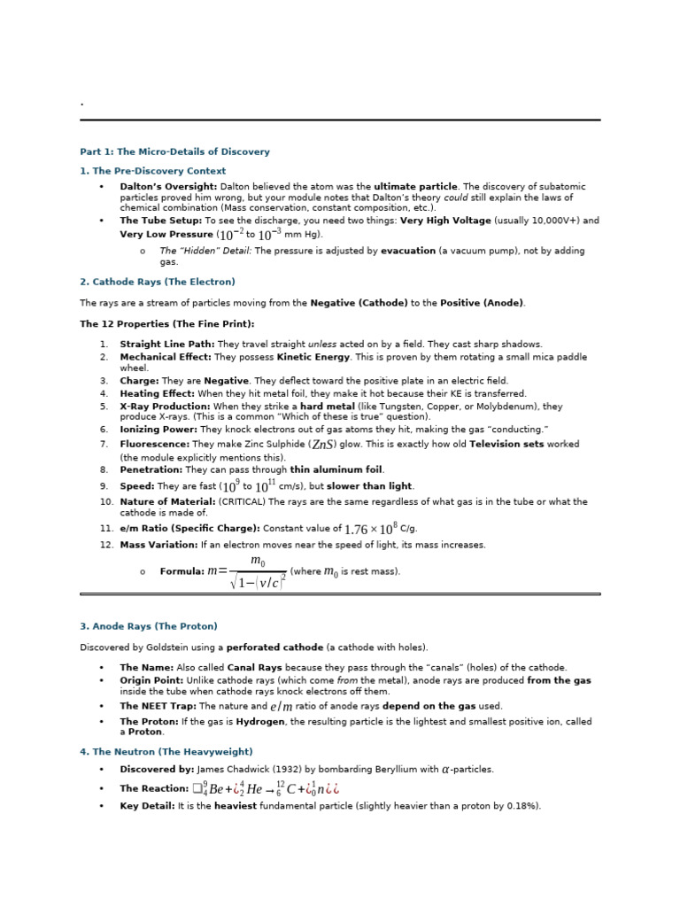 Structure of Atom Final | PDF | Atomic Orbital | Electromagnetic Radiation