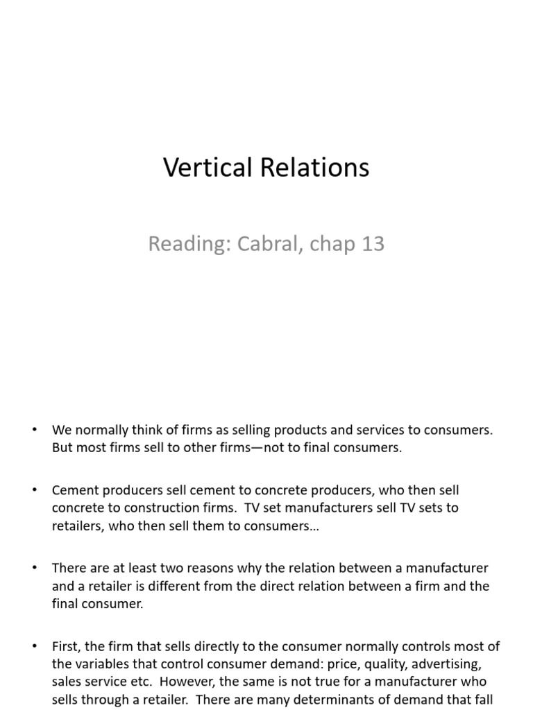 Vertical Relations_2026 | PDF | Profit (Economics) | Ibm Pc Compatibles