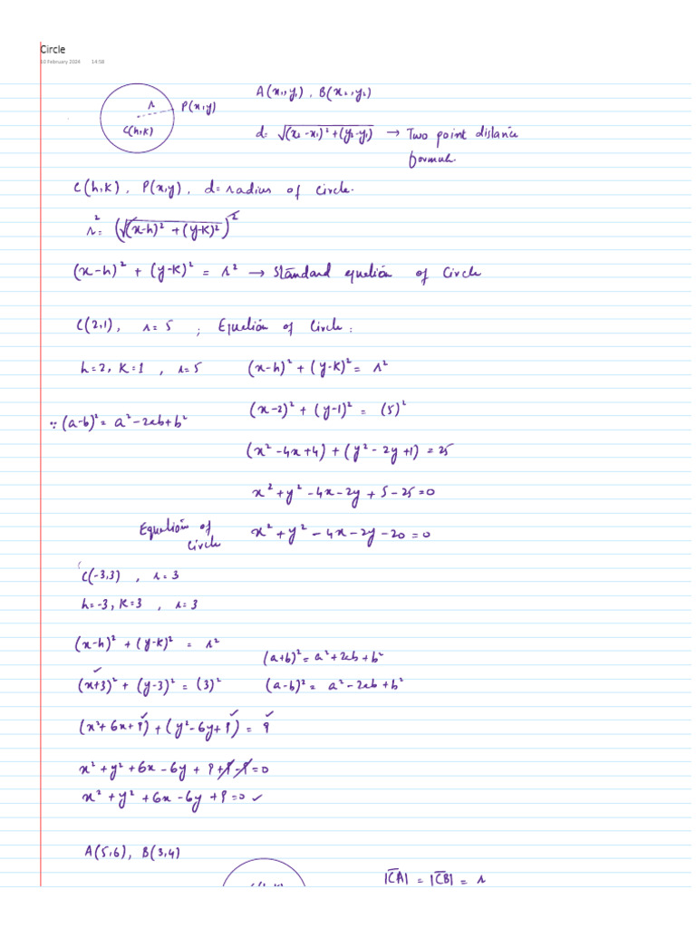 Circle | PDF