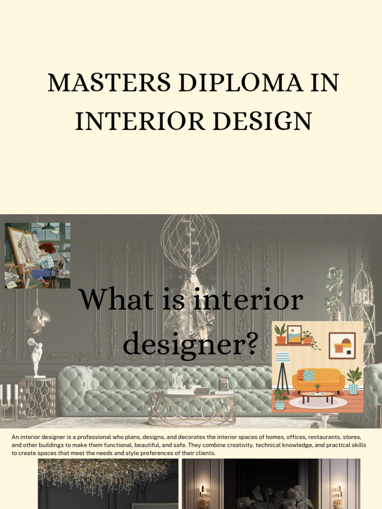 Overview of Course | PDF | Interior Design