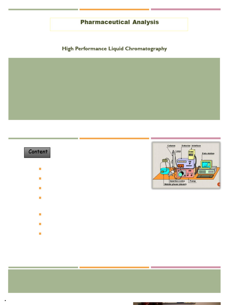 High Performance Liquid Chromatography | PDF | High Performance Liquid ...