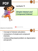SI and CI Calculations and Comparisons | PDF | Compound Interest | Interest