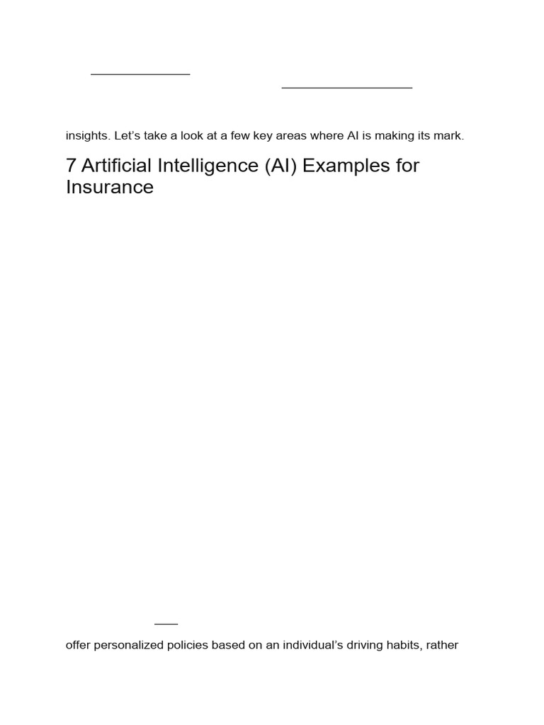 2024 10 - Tealium - 7 AI Examples for Insurance Transforming the Future ...