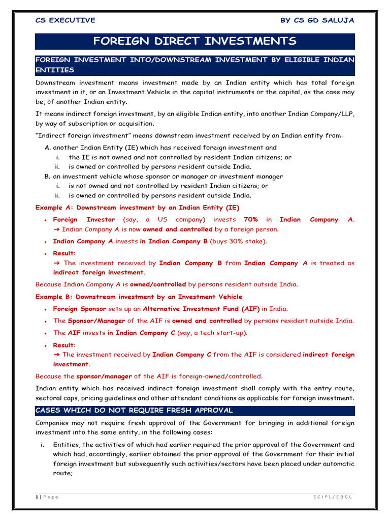 FDI_ | PDF