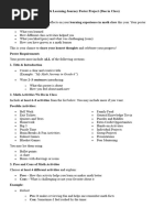 My Math Journey Scrapbook Guide | PDF | Mathematics | Scrapbooking